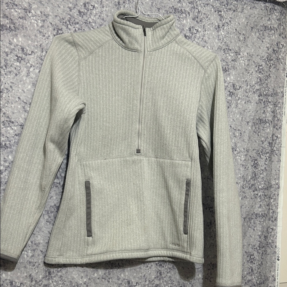 Patagonia Gray Textured Pullover